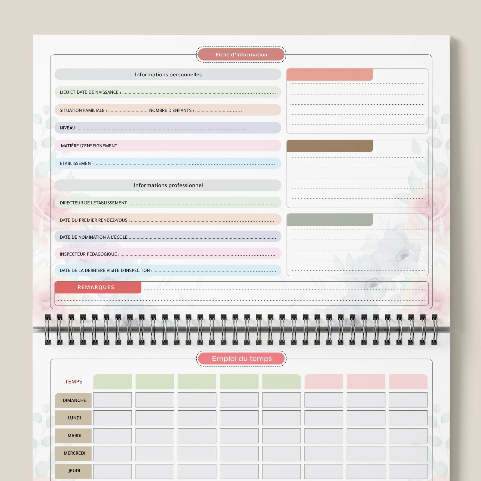 Cahier Journal 