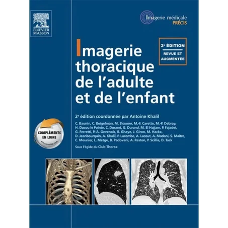 Imagerie thoracique de l'enfant et de l'adulte, (Imagerie médicale : Précis) 2nd Edition - Paperback