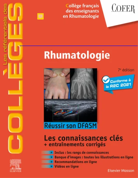 Rhumatologie: Réussir son DFASM - Connaissances clés (les référentiels des collèges)