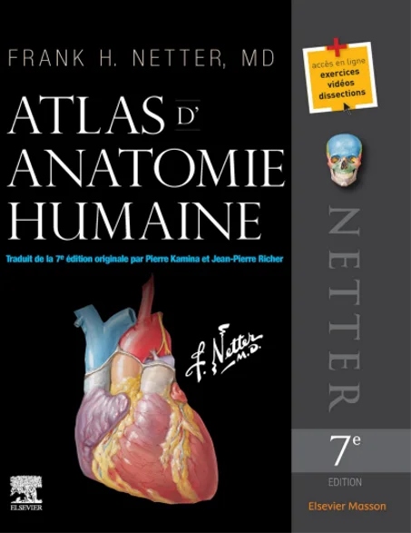 Atlas d'anatomie humaine (Hors collection) 7th Edition
