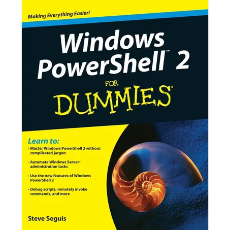 Windows PowerShell 2 For Dummies 1st Edition - Paperback
