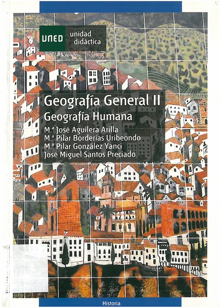 Geografía General II Geografía humana