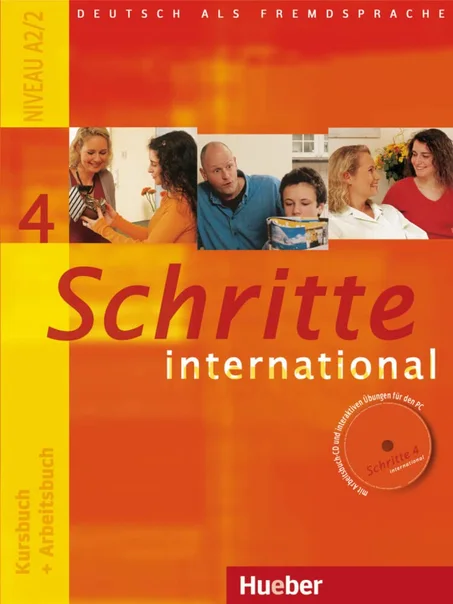 Schritte international 4 A2-2 :  Kursbuch + Arbeitsbuch