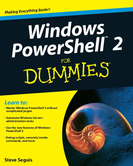 Windows PowerShell 2 for Dummies