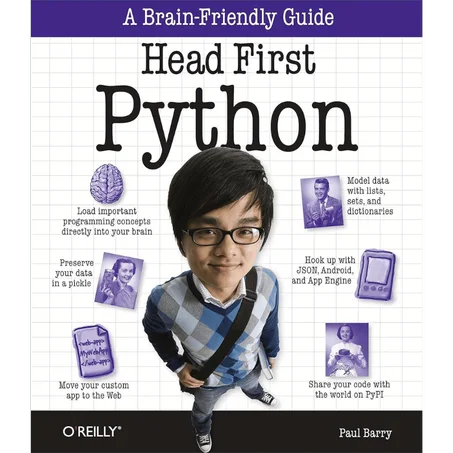 Head First Python: A Brain-Friendly Guide 1st Edition - Paperback