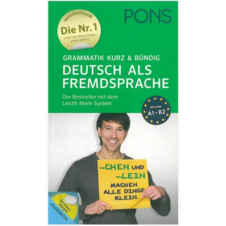 Pons German series: PONS Grammatik kurz & bundig A1 - B2