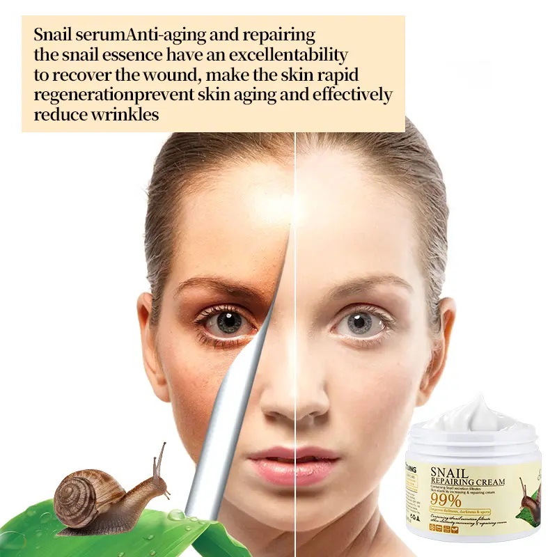 كريم الحلزون المرطب للبشرة