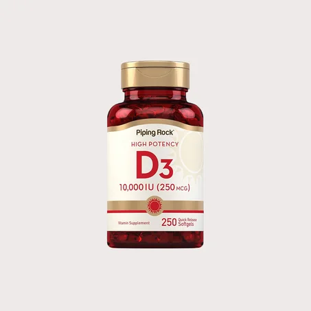 Vitamine D3 10000UI 250 Softgels