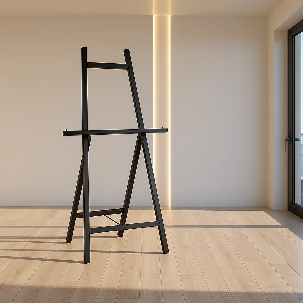 Support chevalet en métal