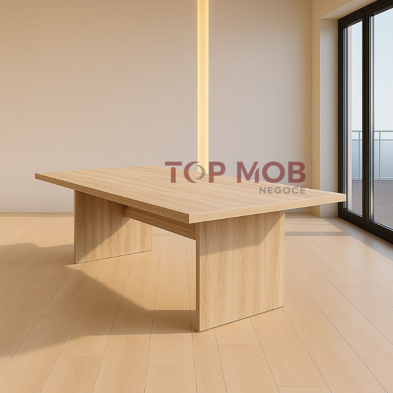 Table de réunion design moderne et robuste