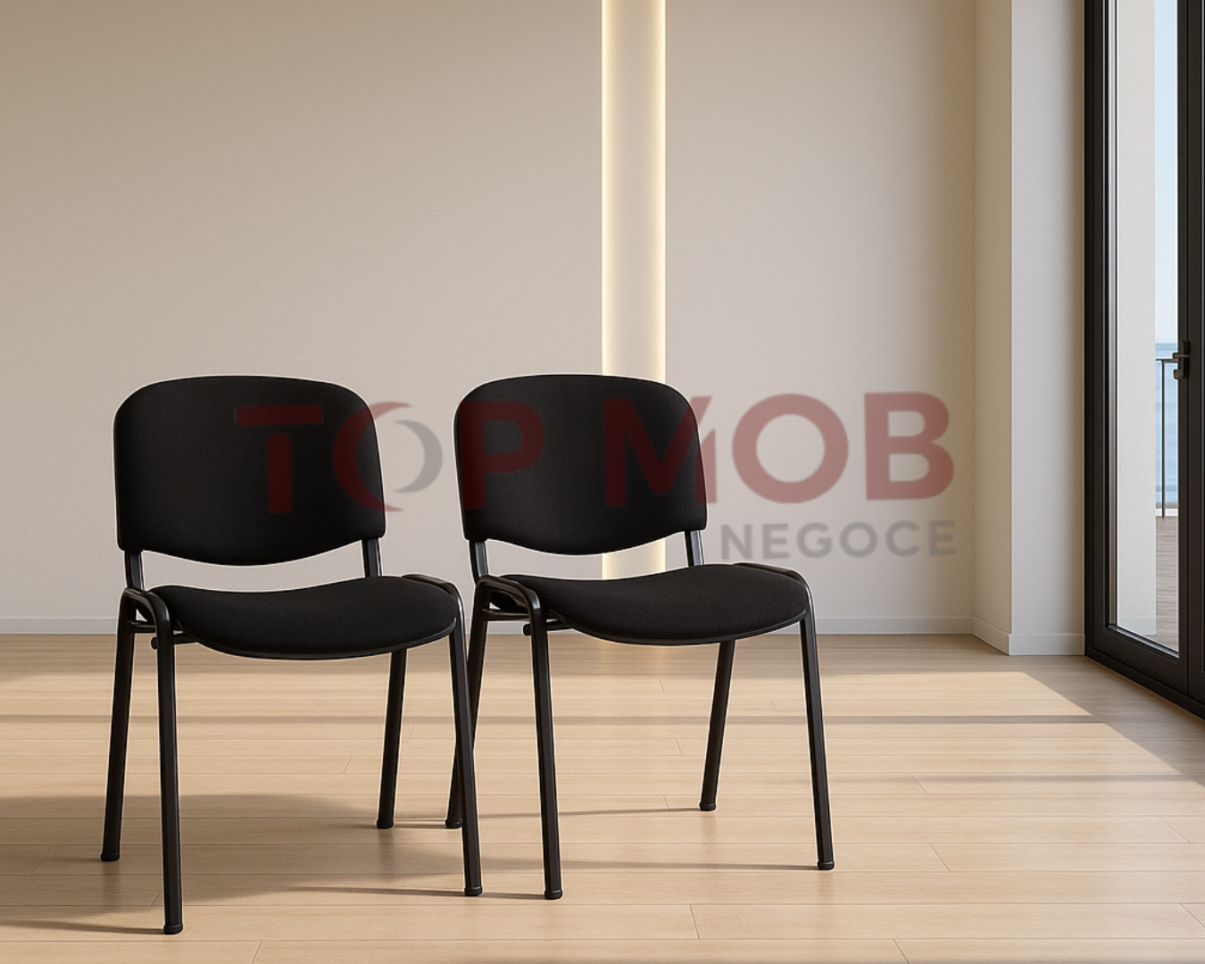 CHAISE ISO EN TISSU AVEC COQUE D'ITALY