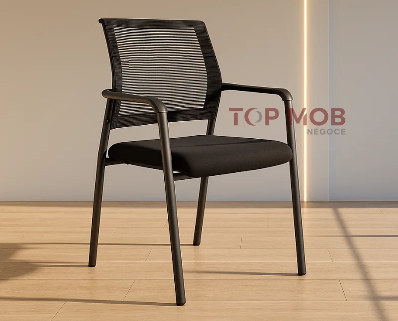 Chaise Visiteur Mesh – Confort & Modernité