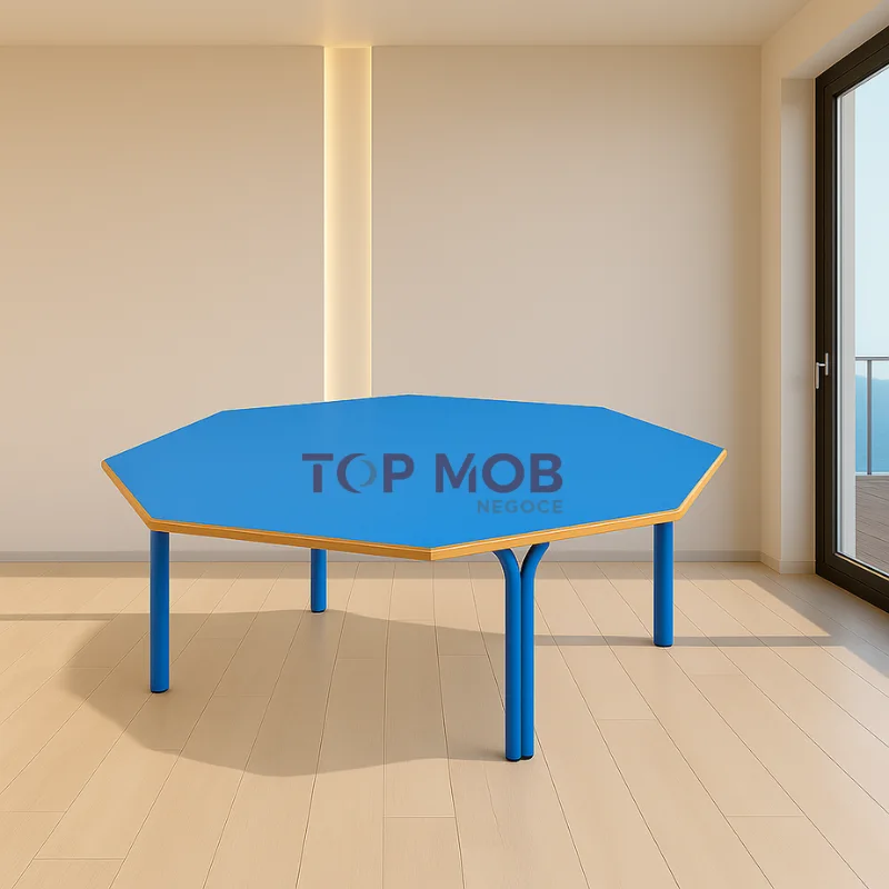 Table octogonale – Structure métallique