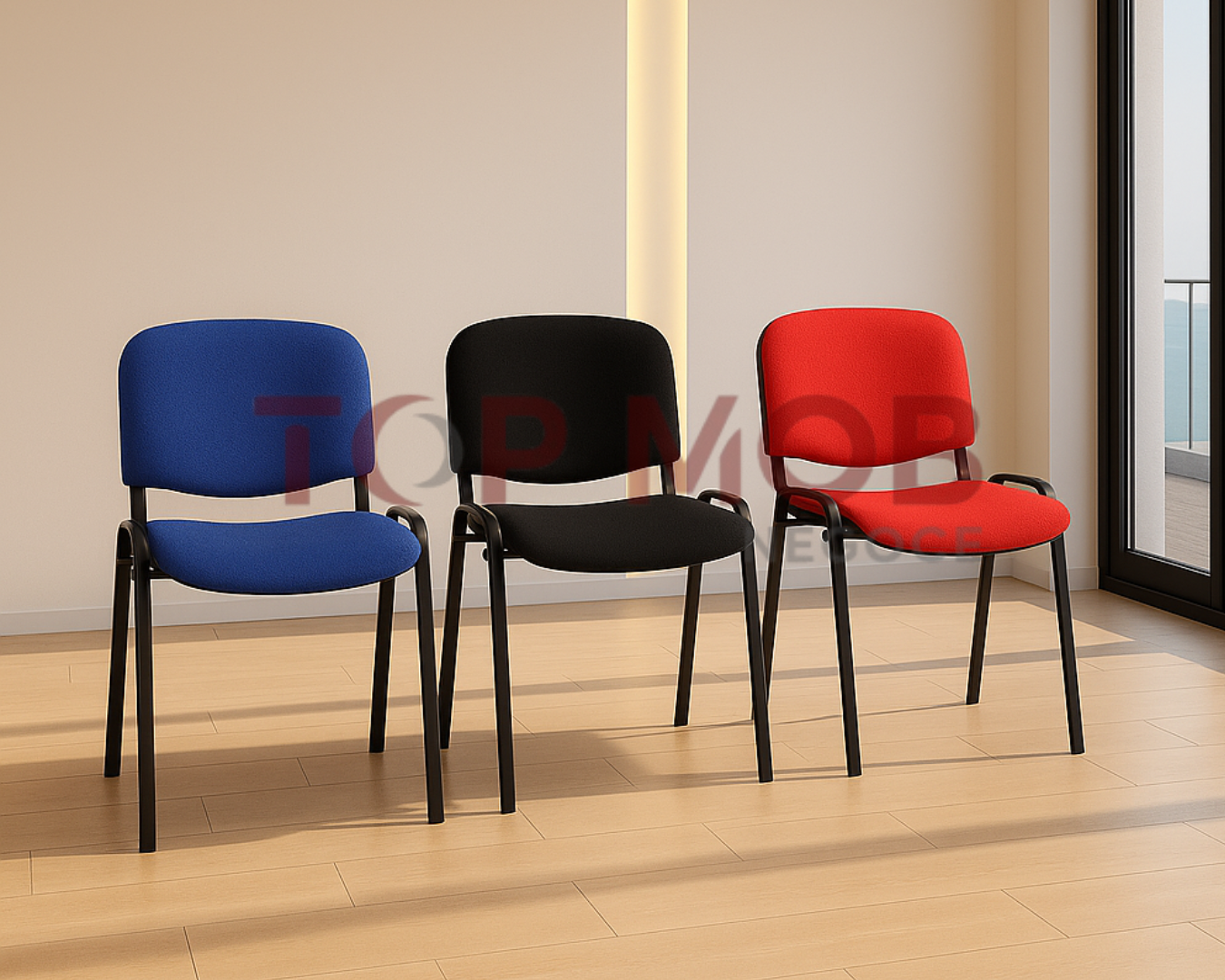 CHAISE ISO EN TISSU AVEC COQUE D'ITALY