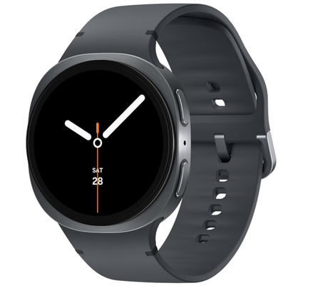 ساعة جالكسي 8 ذكية مقاس 40 ملم بلوتوث بتصميم دائري مريح ونظام تثبيت مرن وخاصية تحسين الصحة يوميا بمعالج 3 نانومتر ووظائف التدريب على النوم ومدرب الركض من سامسونج،إصدار المملكة العربية السعودي