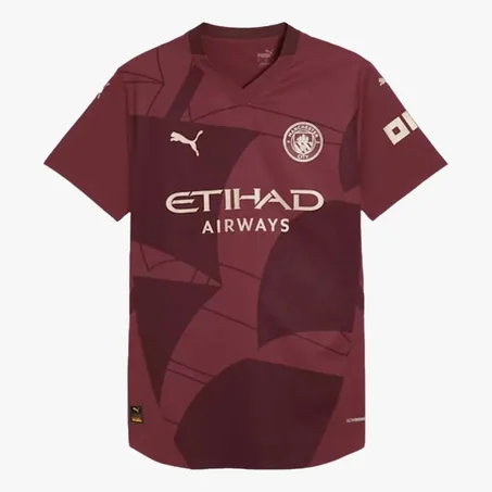 Maillot de football extérieur authentique Manchester City 2024/25 - Version joueur