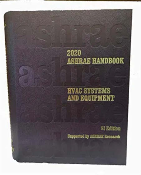 2020 ASHRAE HANDBOOK - HVAC SYSTEMS AND EQUIPMENT (I-P edition) ASHRAE HANDBOOK