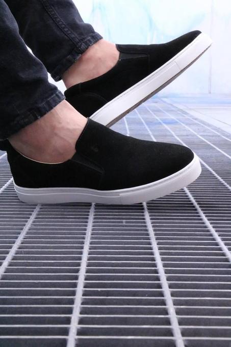 حذاء من الجلد G002 Daim , Hommes