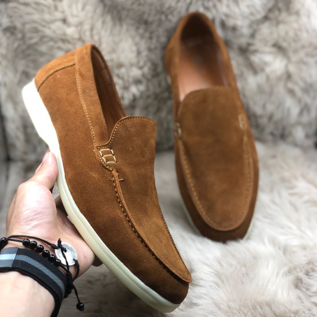 حذاء من الجلد G002 Daim , Hommes