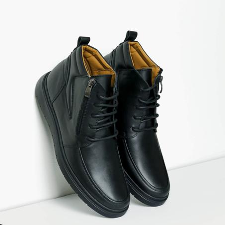 حذاء أنيق مصنوع من جلد أصلي %100