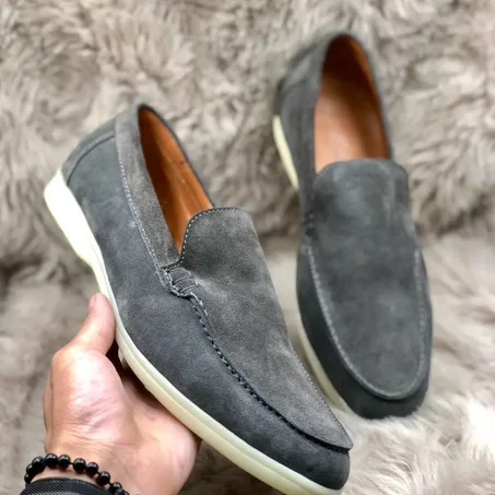 حذاء من الجلد G002 Daim , Hommes