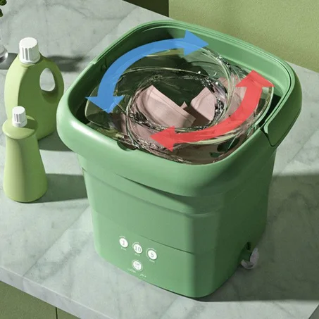 غسالة محمولة قابلة للطي