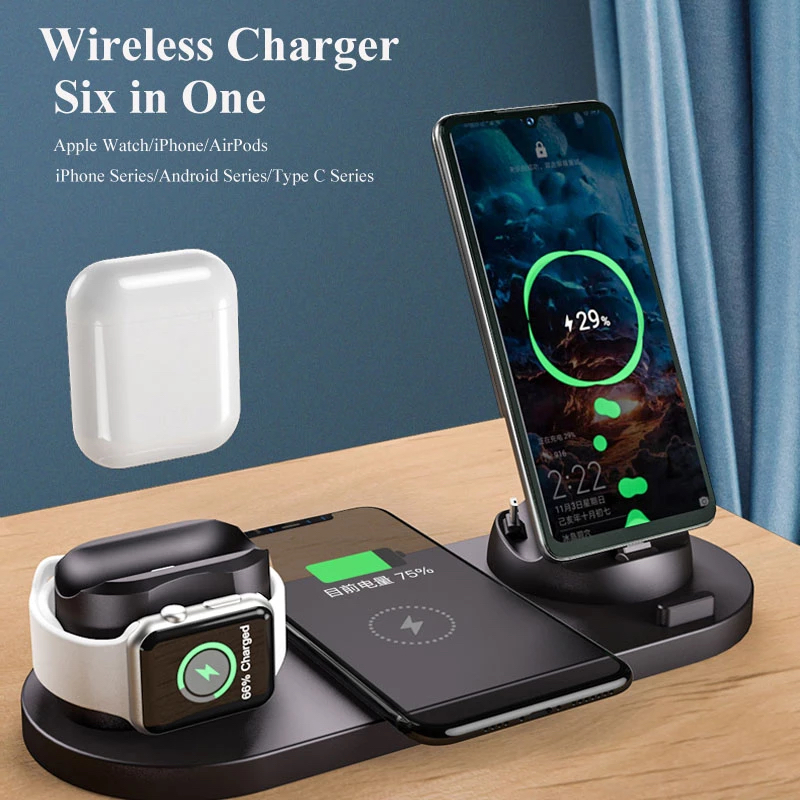 6 in 1 Charger Dock