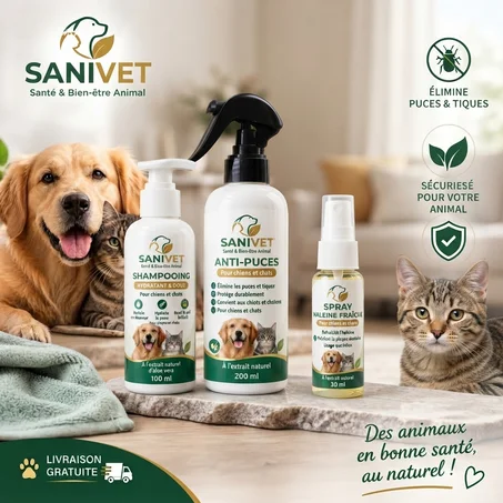 Pack SaniVet - Soin Complet Hygiène & Protection