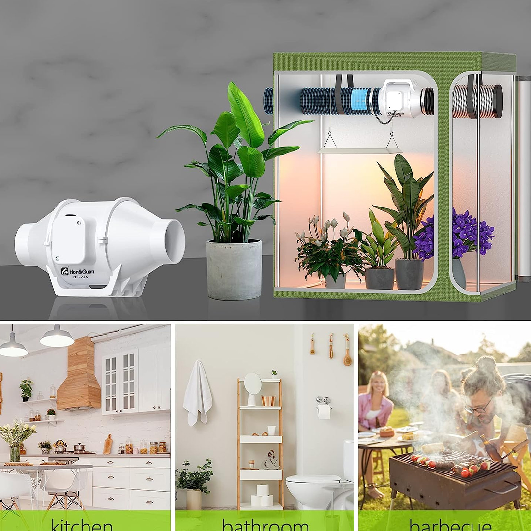 System Exhaust Air for Bathroom Kitchen - شفاط ونظام تهوية مختلط