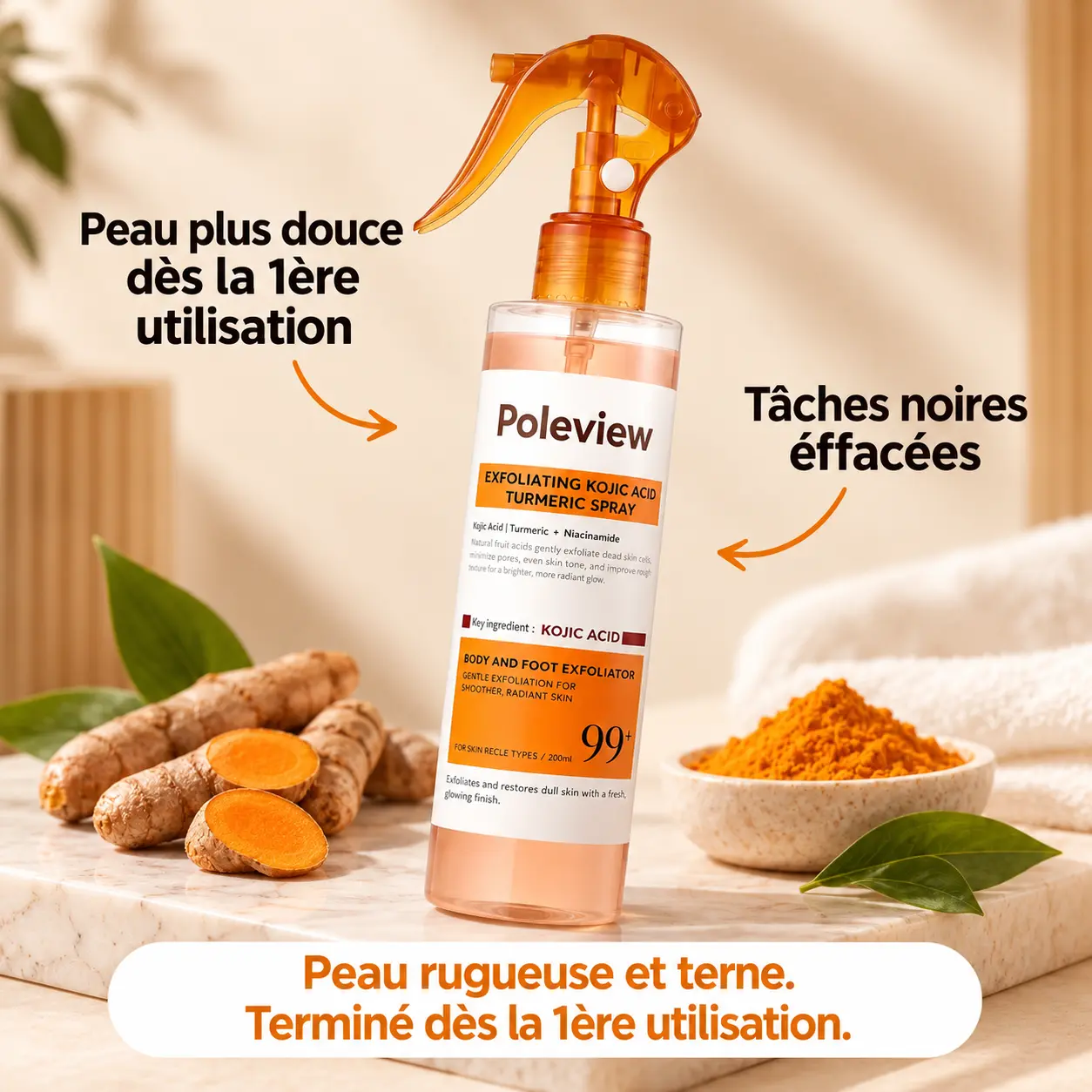Peau Lisse & Éclatante en un Spray