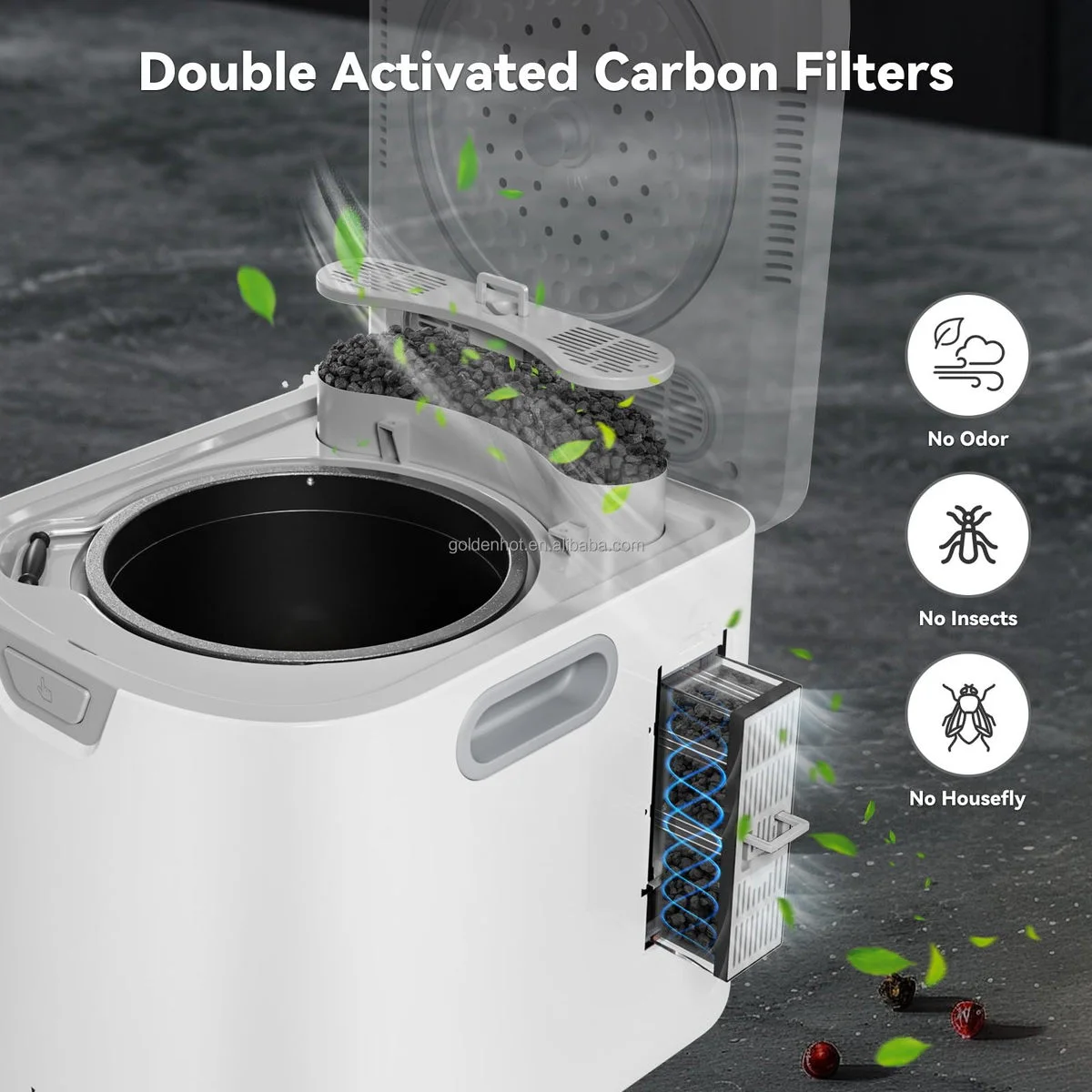 مطحنة نفايات منزلية كهربائية