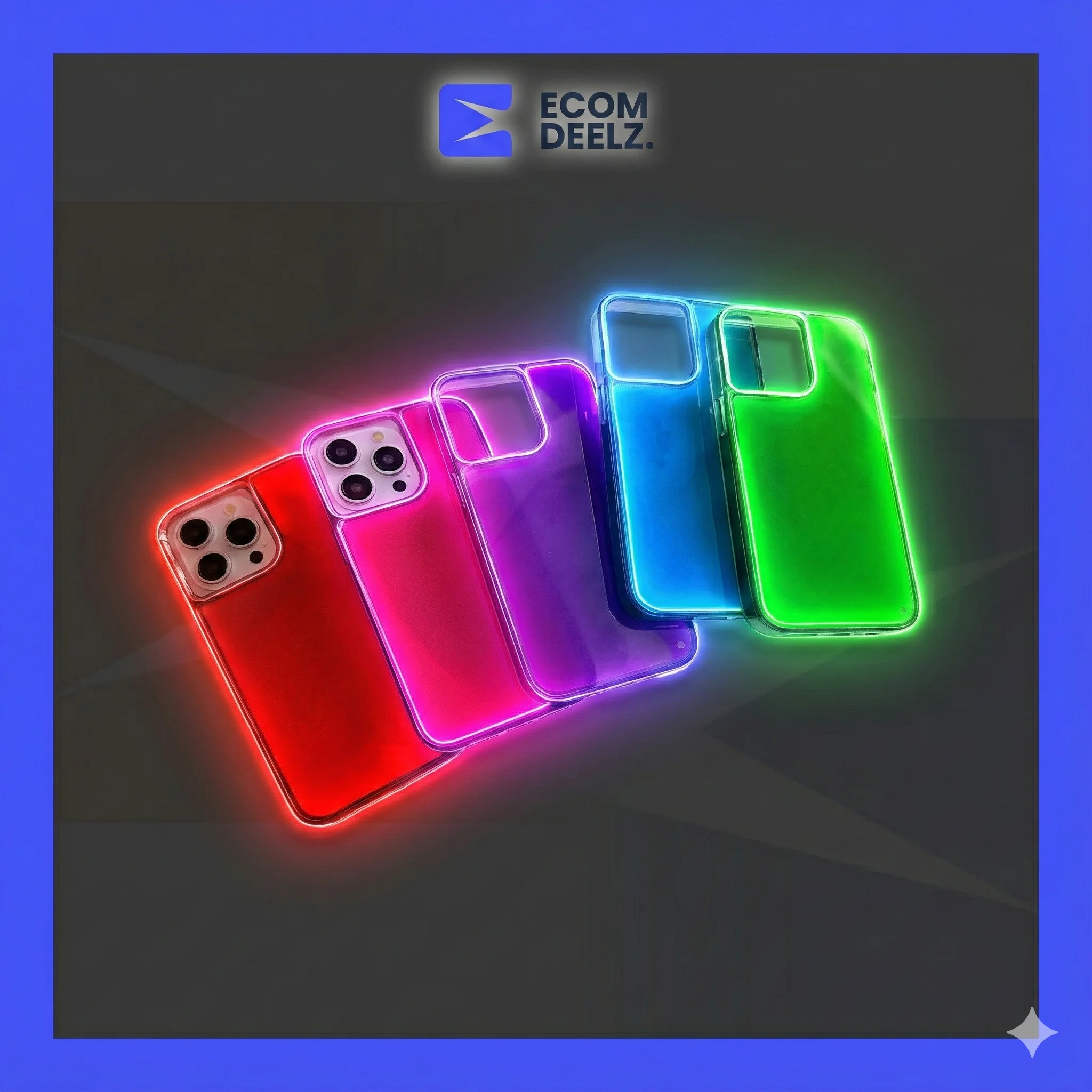 جراب آيفون يضيء في الظلام — ستايل قوي وحماية حقيقية