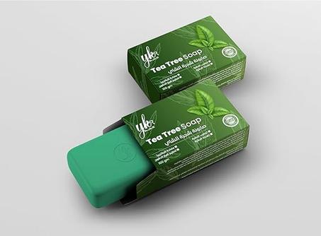 Jabón de aceite de árbol de té YKR para pieles con tendencia al acné y a la dermatitis - 100 g