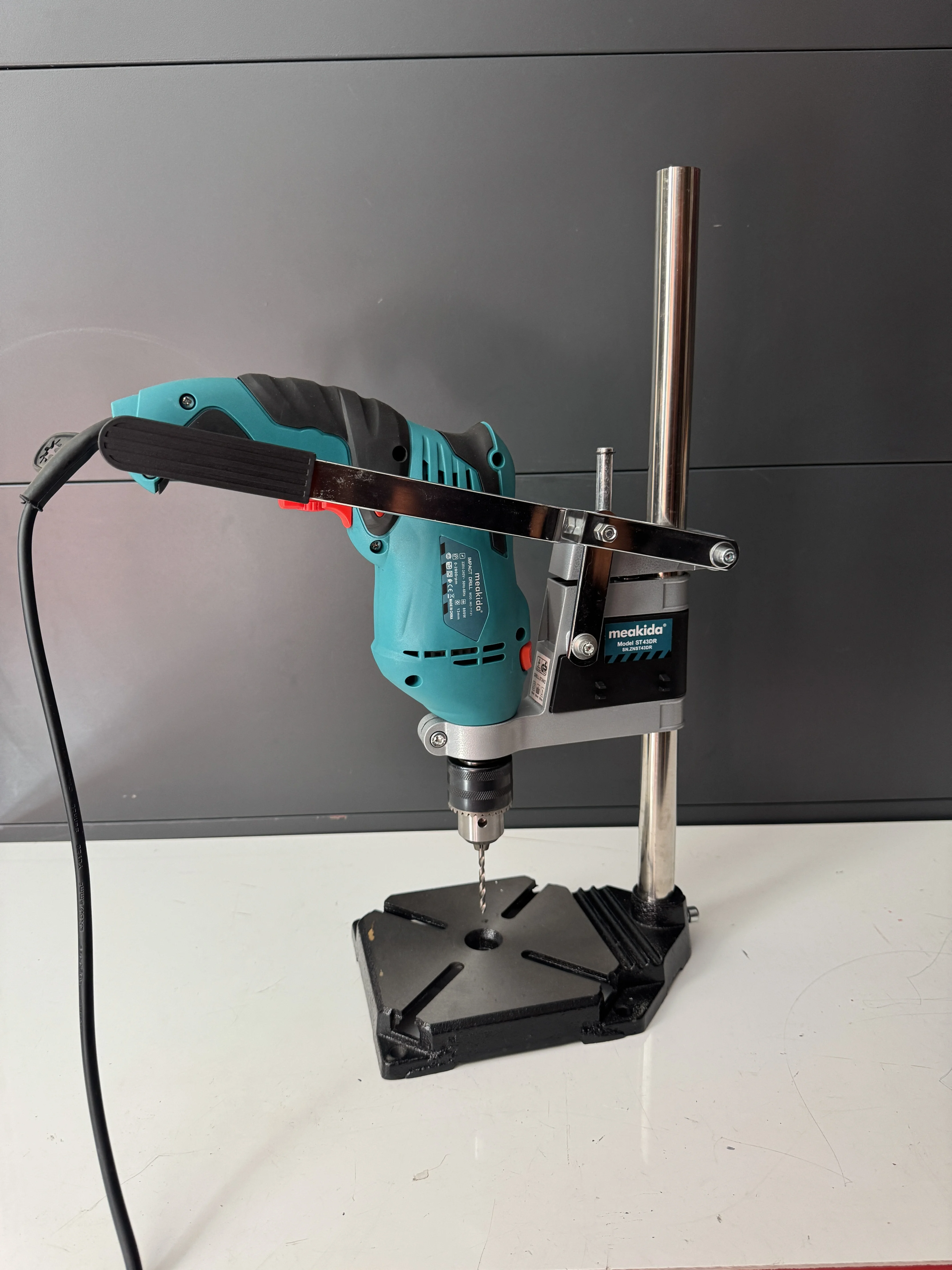 باك حامل المتقاب  الكهربائي + المتقاب  الكهربائي      support perceuse + perceuse 880W MEAKIDA
