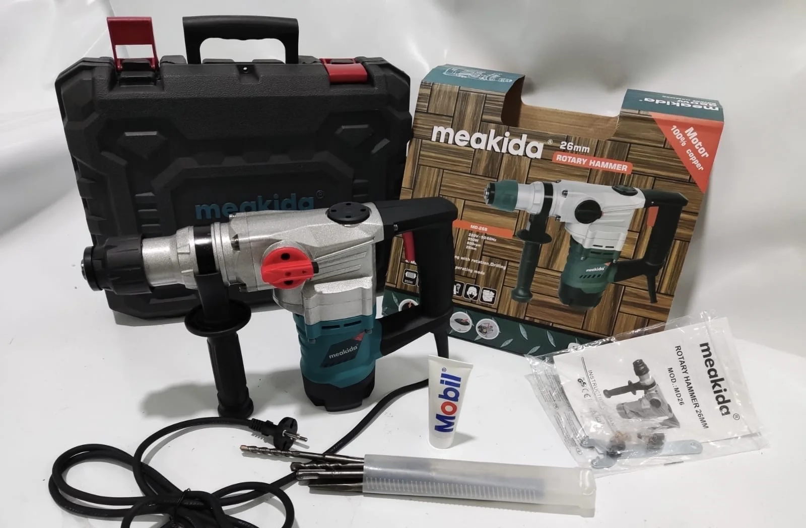 MARTEAU PIQUEUR PERFORATEUR 950W MEAKIDA