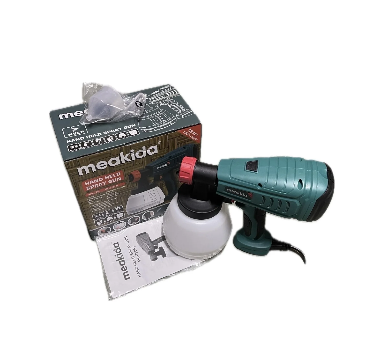 PISTOLET A PINTURE 400W MEAKIDA