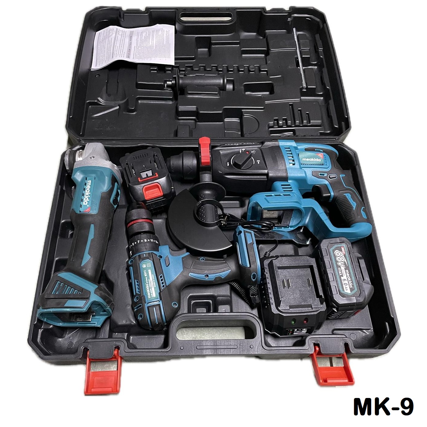 COFRE 3PCS MEULEUSE -VISEUSE -PERSEUSE RECHARGABLE