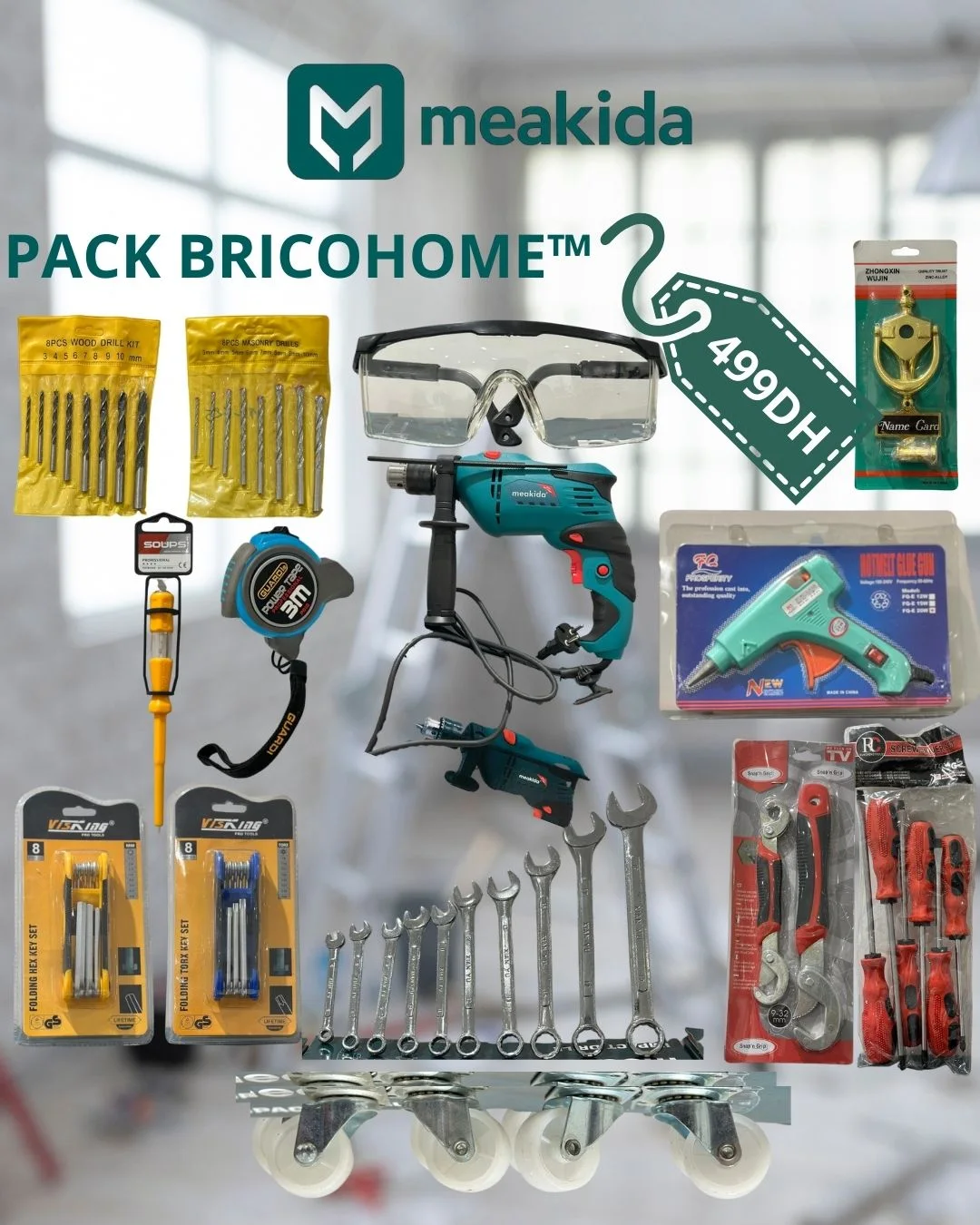 Pack BricoHome™ – Meakida