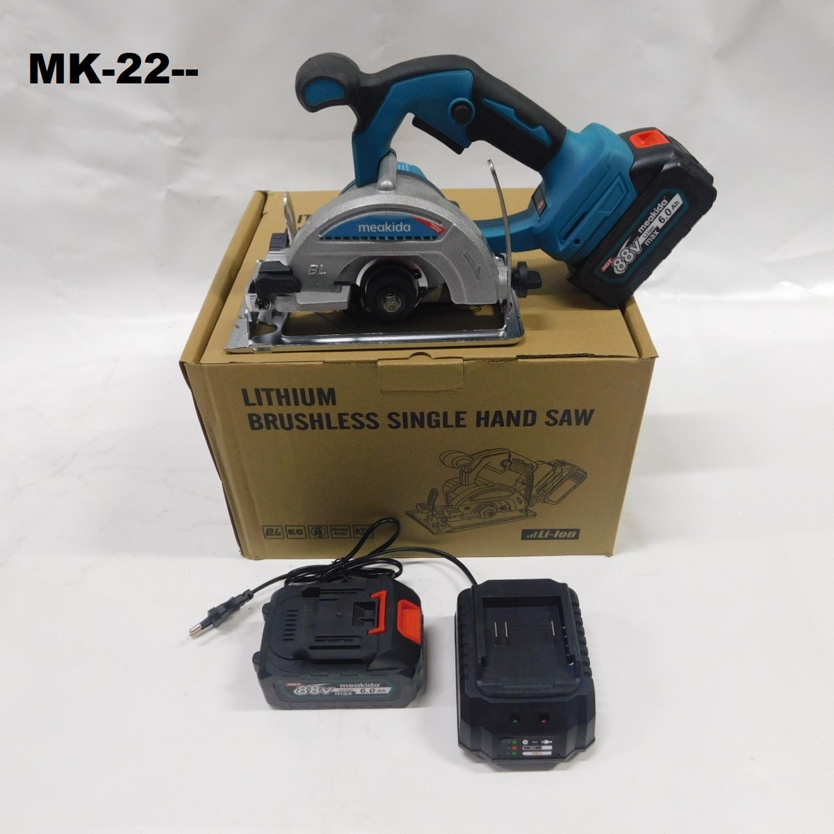 CIRCULAIR 125MM RECHARGABLE