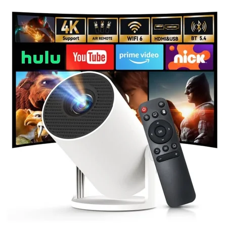 Mini Projector Smart HD – سينما في دارك 🎬⚽