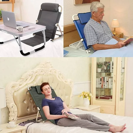 Adjustable Back Rest for Use On Bed Or Back Support