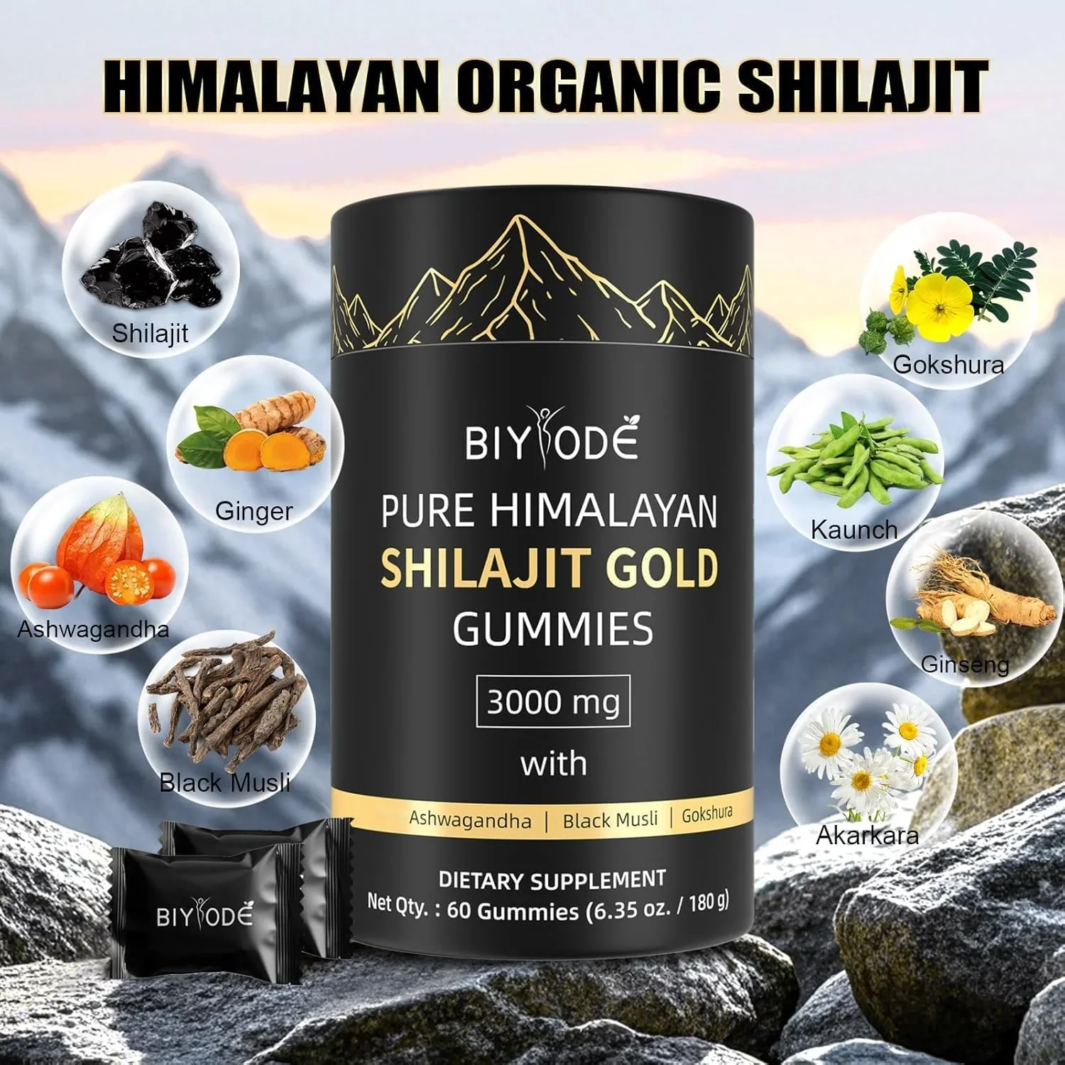Pure Himalayan Shilajit Gold