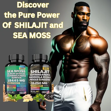 🌿 Ultimate Vitality Pack – Sea Moss + Shilajit Extra Strength