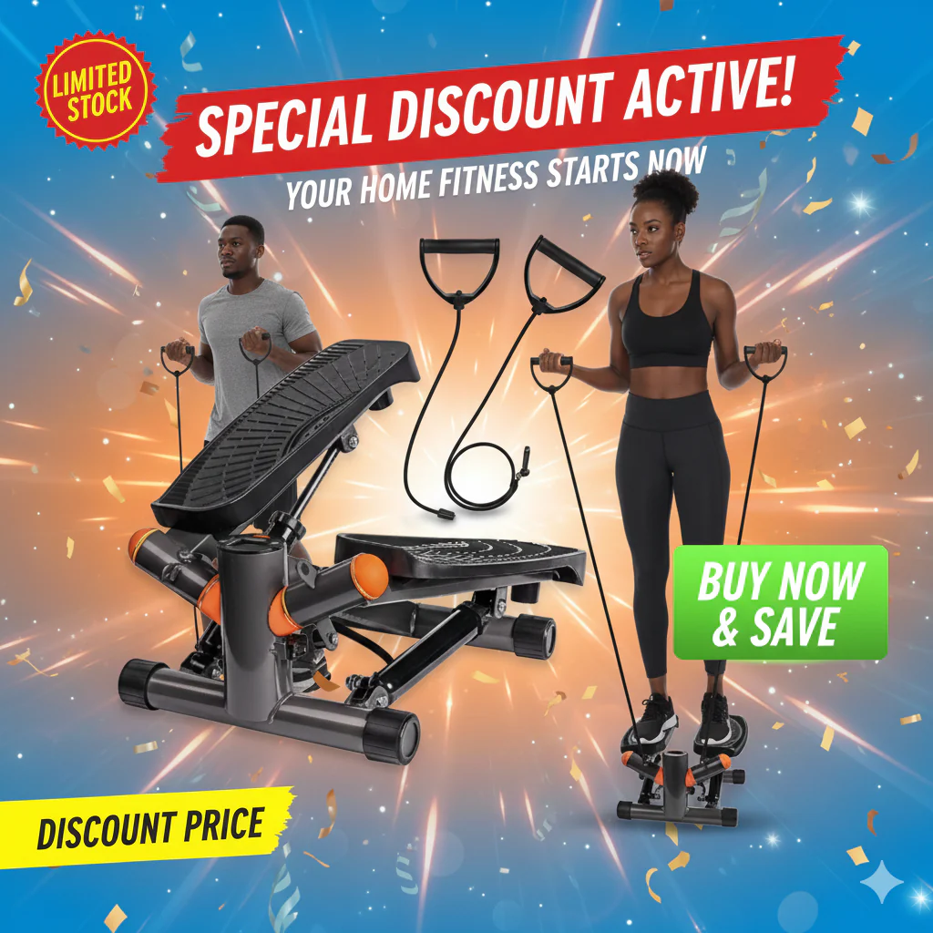 Mini Steeper with Resistance Bands