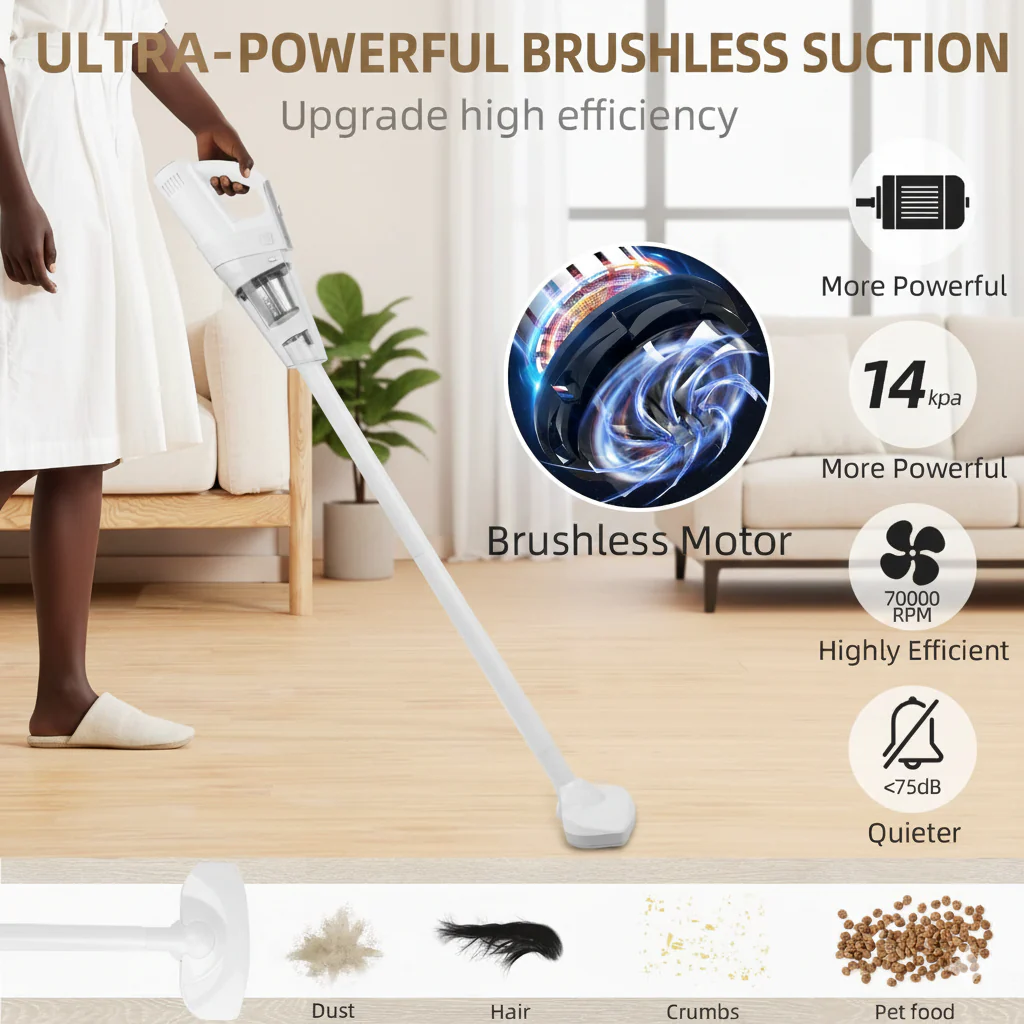 Wireless Handheld Vacuum Cleaner 120W