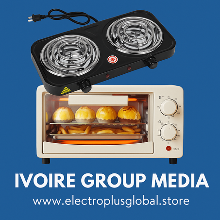 Cuisinière électrique + Four électrique 12 L