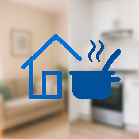 المنزل و المطبخ