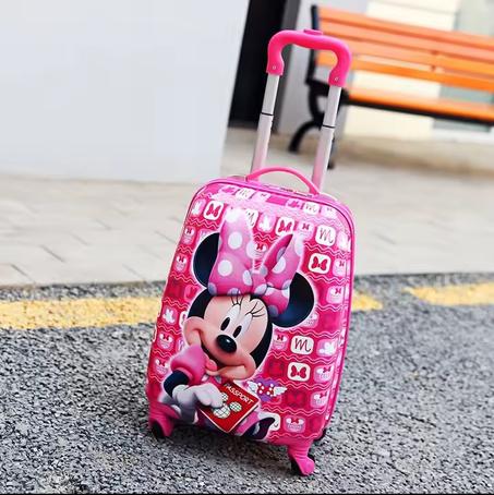 حقيبة الأطفال مع عجلات لسفر