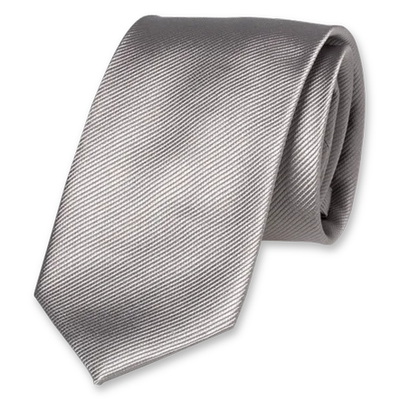 Cravate Homme Grise - Soie