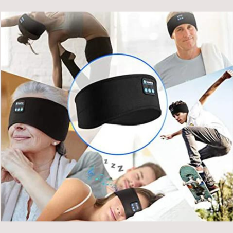 Bandeau écouteurs Bluetooth pour le sommeil et le sport :
